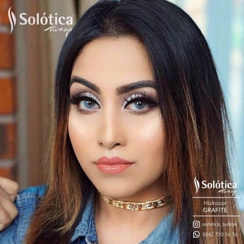 Buy Solotica Grafite Hidrocor Collection Eye Contact Lenses In Pakistan at Solotica.pk
